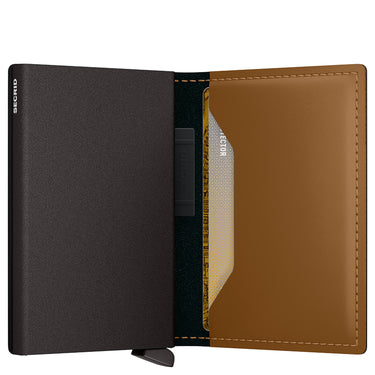 Secrid Bandwallet Matte - Kreditkartenetui 6cc 10.3 cm RFID (toffee)