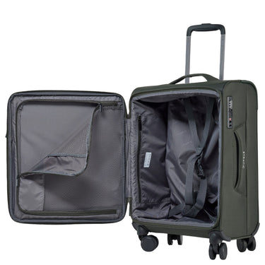 Stratic Lite - 4-Rollen-Kabinentrolley 55 cm (dark green) - Ansicht 7