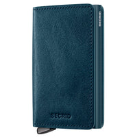 Secrid Premium Basco Slimwallet - Geldbörse RFID 6.5 cm (teal+)
