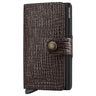Secrid Miniwallet Palmellato - Geldbörse 6cc 10.2 cm RFID (brown)