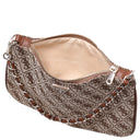 Guess Flat Pouch - Schultertasche 24.5 cm (latte logo) - Ansicht 6