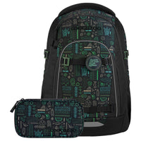 Coocazoo Mate - Schulrucksack-Set 3tlg. Humedica 48 cm (Free Spirit)