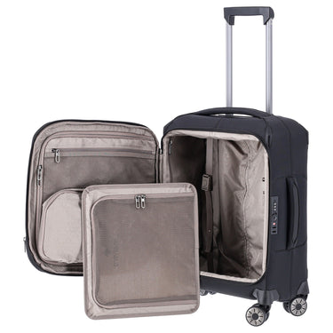 Travelite Priima - 4-Rollen-Kabinentrolley S 55 cm erw. (black) - Ansicht 7