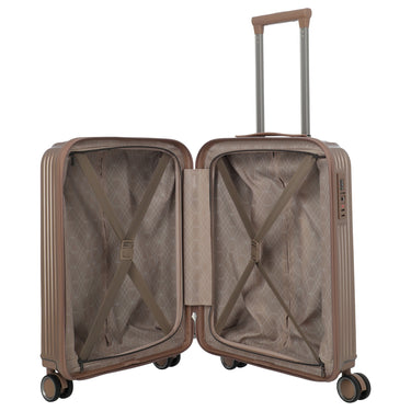 Travelite Paros - 4-Rollen-Kabinentrolley S 55 cm (cappuccino) - Ansicht 7