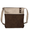 zwei Jana J10 - Bolso de hombro 29 cm (nubuk-espresso)