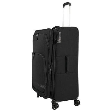 Travelite Kick Off - 4-Rollen-Trolley L 78 cm erw. (black) - Ansicht 7