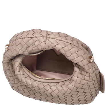 Les Visionnaires Greta Micro Weave Silky - Henkeltasche 20 cm (cappuccino beige) - Ansicht 6