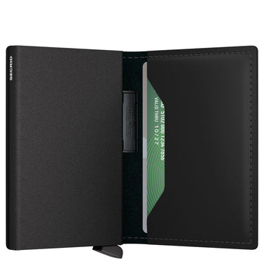 Secrid Bandwallet Matte - Kreditkartenetui 6cc 10.3 cm RFID (black-green) - Ansicht 4