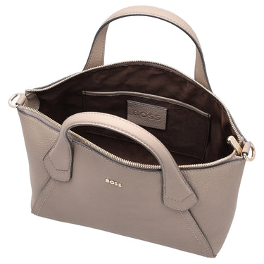 BOSS Lenah Zip Tote - Henkeltasche S 24 cm (brown overflow) - Ansicht 6