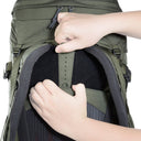 Tatonka Pyrox 40+10 Women BC - Trekkingrucksack 70 cm erw. (stone grey olive) - Ansicht 8