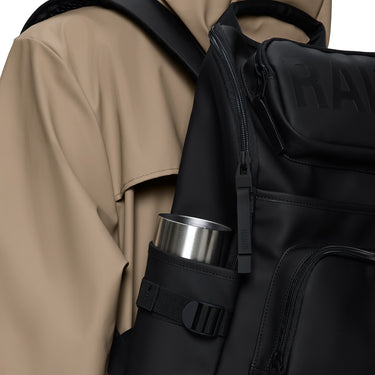 Rains Texel Cargo Backpack W3 - Rucksack 16" 45 cm (black) - Ansicht 5