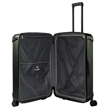 Travelite Millennium - 4-Rollen-Trolley Set 3tlg. erw. (pine green) - Ansicht 6