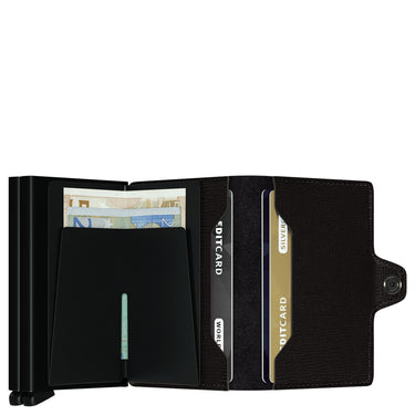 Secrid Crisple Twinwallet - Geldbörse RFID 7 cm (black)
