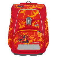 Step by Step Space - Set de mochila escolar 5 piezas (Dragon Toro)