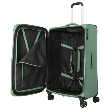 Travelite Kick Off - 4-Rollen-Trolley L 78 cm erw. (Sage Green) - Ansicht 3