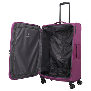 Travelite Corsiica - 4-Rollen-Trolley L 77 cm erw. (pink) - Ansicht 7