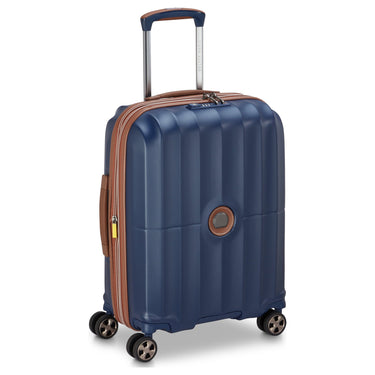Delsey Paris Carrousel 2 - 4-Rollen-Kabinentrolley Slim S 55 cm erw. (blau) - Ansicht 2