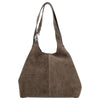 Coccinelle C-Easy Suede - Bolso shopper 31 cm (fango/fango)
