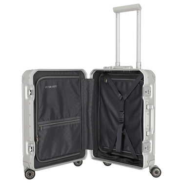 Travelite Next - 4-Rollen-Kabinentrolley S 55 cm (silber) - Ansicht 6