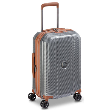 Delsey Paris Helium Ultimate - 4-Rollen-Kabinentrolley S 55 cm erw. (silber) - Ansicht 2