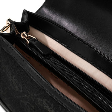Guess Audrey Logo XBody Flap - Umhängetasche 24.5 cm (black logo)