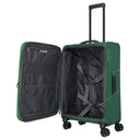 Travelite Skaii - 4-Rollen-Trolley 67 cm erw. (green) - Ansicht 6