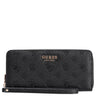 Guess Ella Logo SLG Large Zip - Geldbörse 12cc 20 cm (black logo)