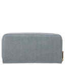Seidenfelt Smilla - Damen- Geldbörse 19 cm (denim in blue) - Ansicht 4