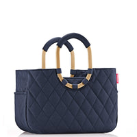 reisenthel loopshopper M / Shopper 40 cm (frame rhombus midnight gold) - Ansicht 2