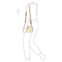 Brics Volterra Trama - Schultertasche 29 cm (cappuccino) - Ansicht 7