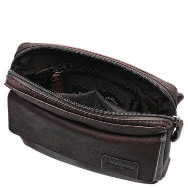 Strellson Hyde Park 1.0 Marcus - Umhängetasche XS 22 cm (darkbrown) - Ansicht 6
