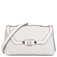 Guess Lindsey XBody Flap - Umhängetasche 27 cm (bone logo)