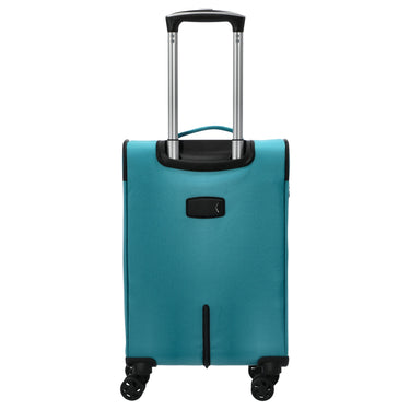 D&N Travel Line 6804 - 4-Rollen-Kabinentrolley S 55 cm (türkis) - Ansicht 4
