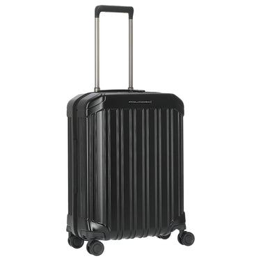 Piquadro PQ-Light - Ultra Slim 4-Rollen-Kabinentrolley 55 cm (matt black) - Ansicht 5