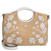 Guess Kirsten Mini Satchel - Henkeltasche 24 cm (off white)