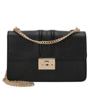 Seidenfelt Roros East-West - Umhängetasche 23 cm (black/gold)