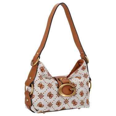 Guess Camden Mini - Schultertasche 23 cm (cognac logo) - Ansicht 5