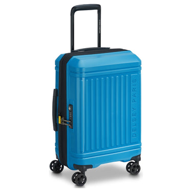 Delsey Paris Lutece SE - 4-Rollen-Kabinentrolley S 55 cm erw. (pfauenblau) - Ansicht 2