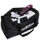 adidas Linear - Sporttasche M 56 cm (black/black/white) - Ansicht 4