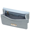 Seidenfelt Roros East-West Denim - Umhängetasche 23 cm (denim in blue) - Ansicht 6