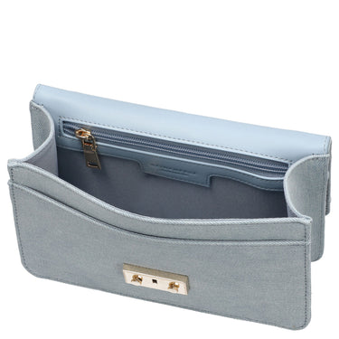 Seidenfelt Roros East-West Denim - Umhängetasche 23 cm (denim in blue) - Ansicht 6