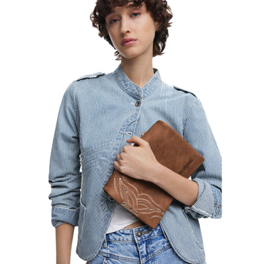 Desigual Goodall Sand Dortmund Flap 2.0 - Umhängetasche 25 cm (arena) - Ansicht 6