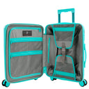 Heys HiLite - 4-Rollen-Kabinentrolley S 52.5 cm erw. (aqua breeze) - Ansicht 6