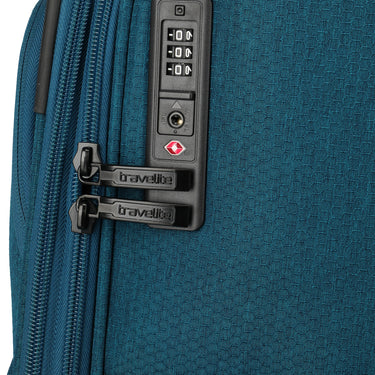Travelite Kick Off - 4-Rollen-Trolley M 67 cm erw. (petrol) - Ansicht 11
