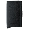 Secrid Vegetable Tanned Miniwallet - Cartera RFID 6.5 cm (black-black)
