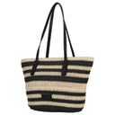Seidenfelt Savonlinna - Shopper 47 cm (natural straw with black stripes) - Ansicht 2
