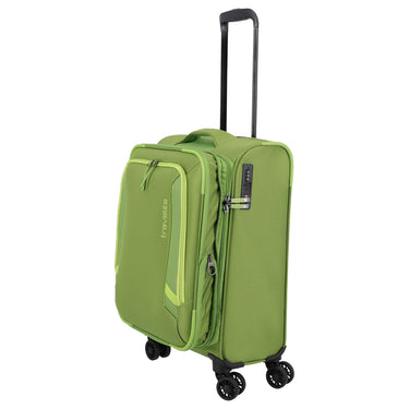 Travelite Corsiica - 4-Rollen-Kabinentrolley S 55 cm erw. (fresh green) - Ansicht 7