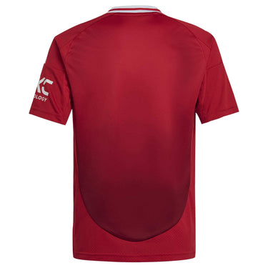 adidas Manchester United Fußball - Jr. Heimtrikot 24/25 (red, 176) - Ansicht 2