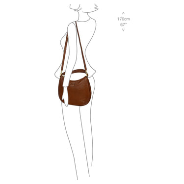 Brics Volterra - Schultertasche  39 cm (tobacco) - Ansicht 7
