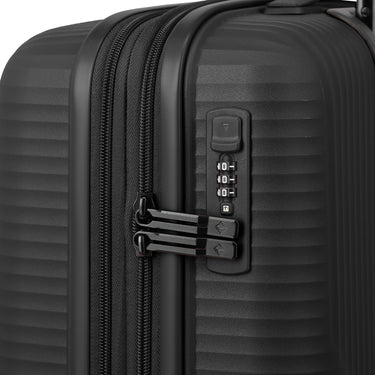 Travelite Air Stripe - 4-Rollen-Kabinentrolley S 55 cm erw. (black) - Ansicht 9